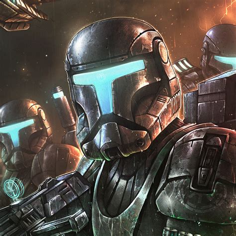 omega squad clone wars|republic commando omega squad wallpaper.